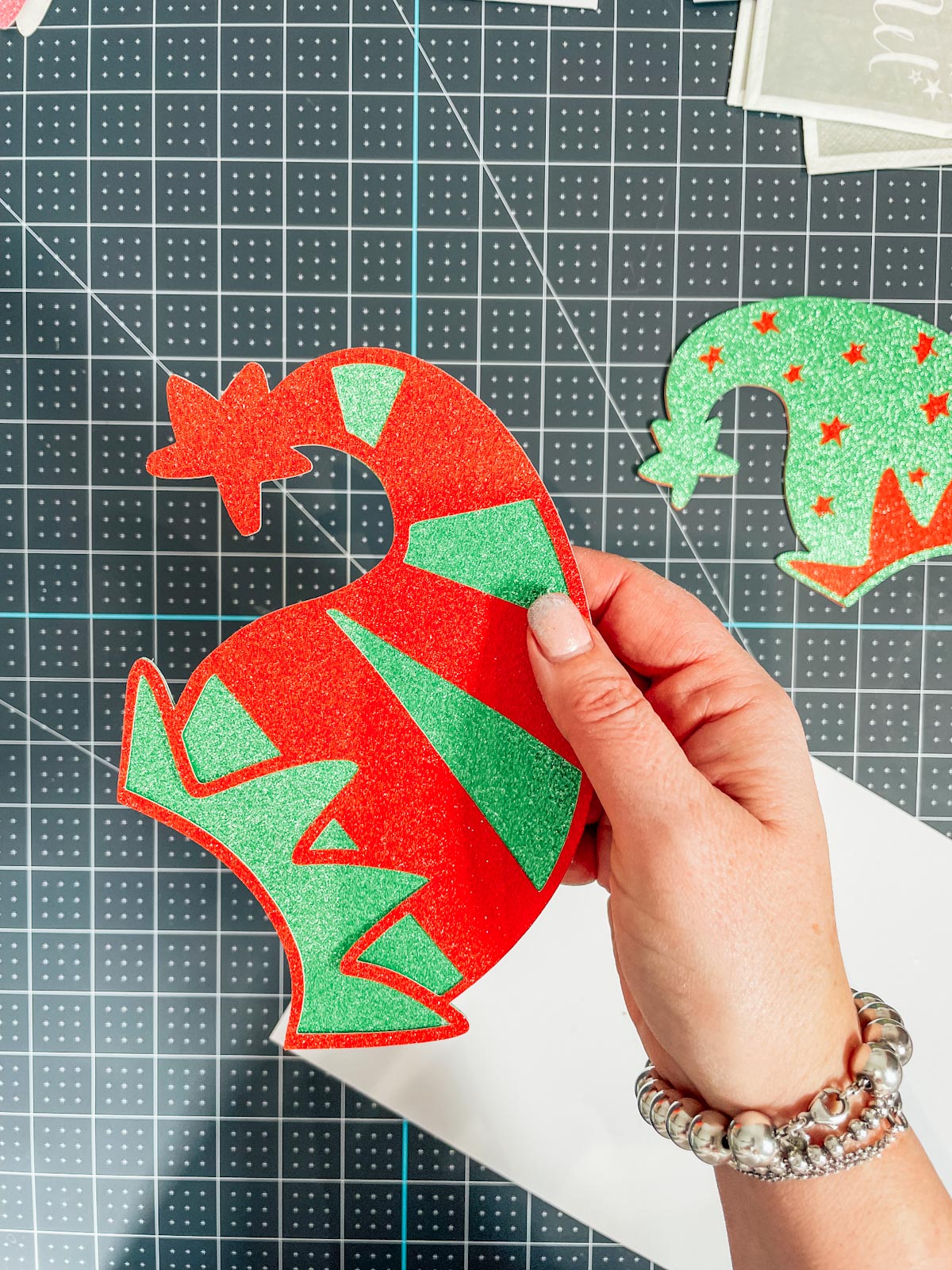 How to put a back file on your Elf Hat SVG