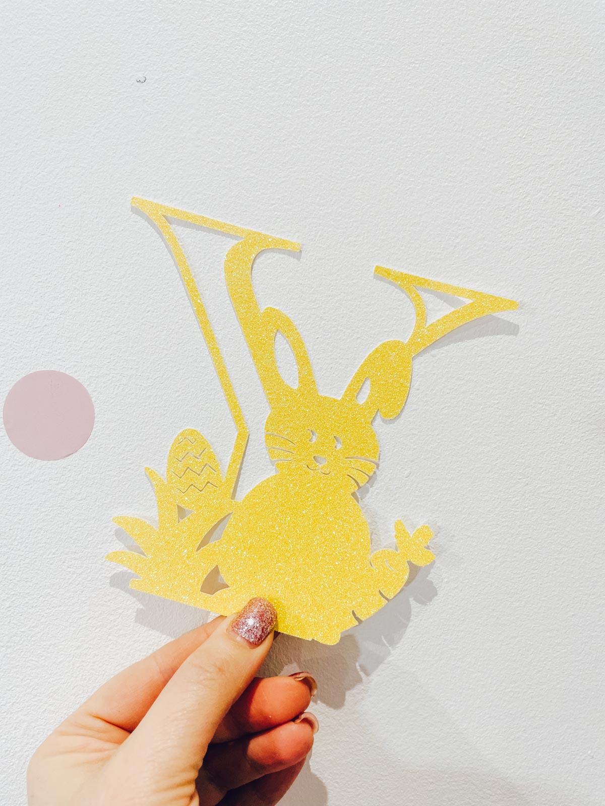 Cute Rabbit Alphabet letters and numbers for cake toppers and egg hunts