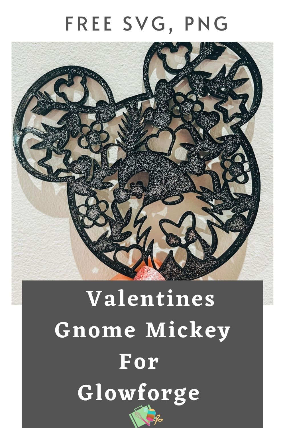 Free Gnome Mickey for Cricut And Glowforge , Free SVG and PNG