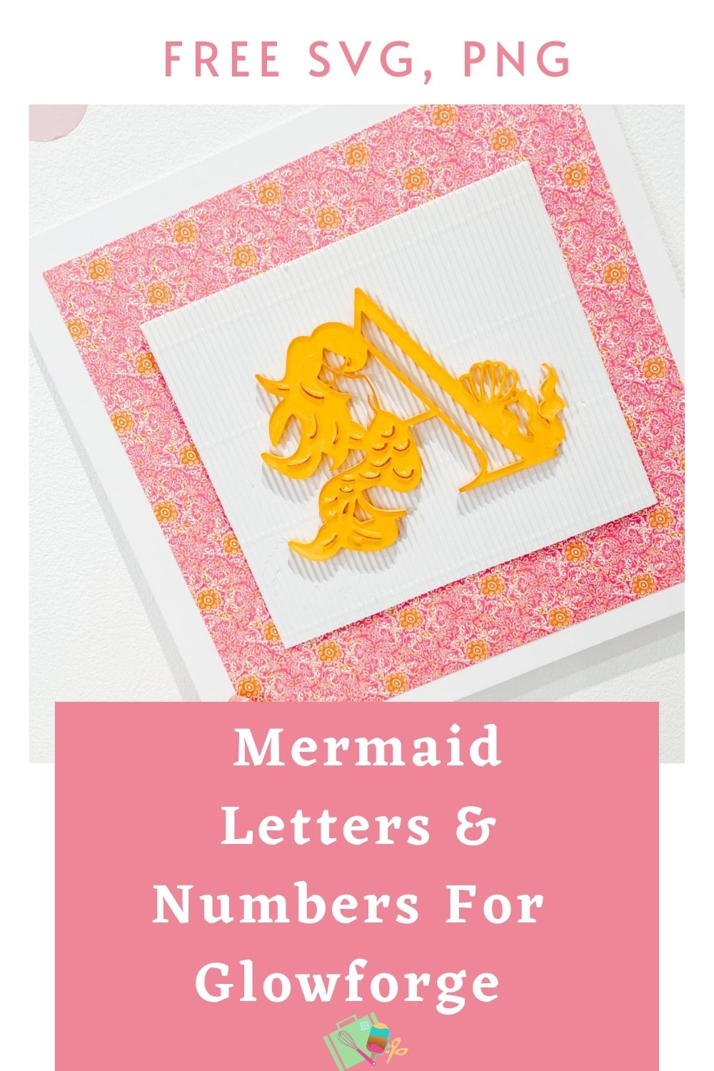 Free Mermaid Alphabet for Cricut And Glowforge , Free SVG and PNG