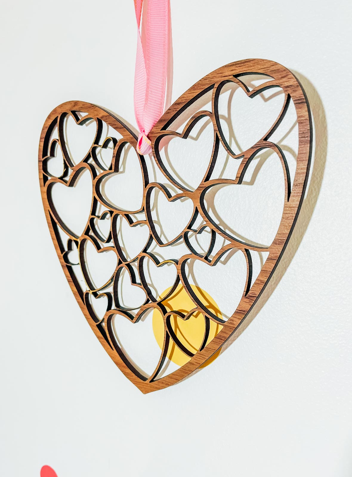 Layered Love heart SVG File For Glowforge