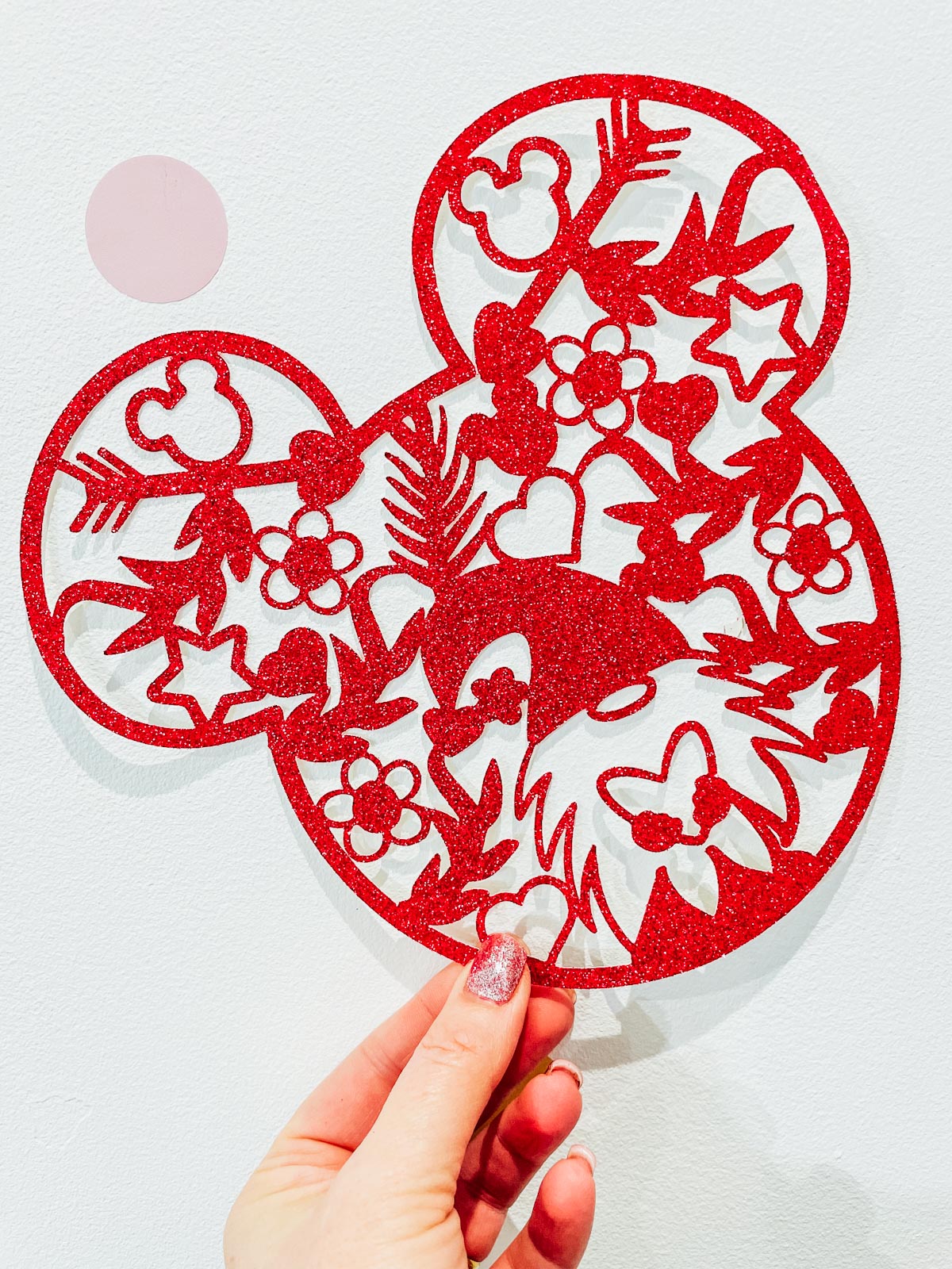 Valentines Gnome Mickey SVG For Cricut And Glowforge