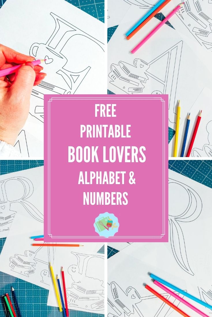 Free Book Lovers Printable ABC Letters And Numbers-2