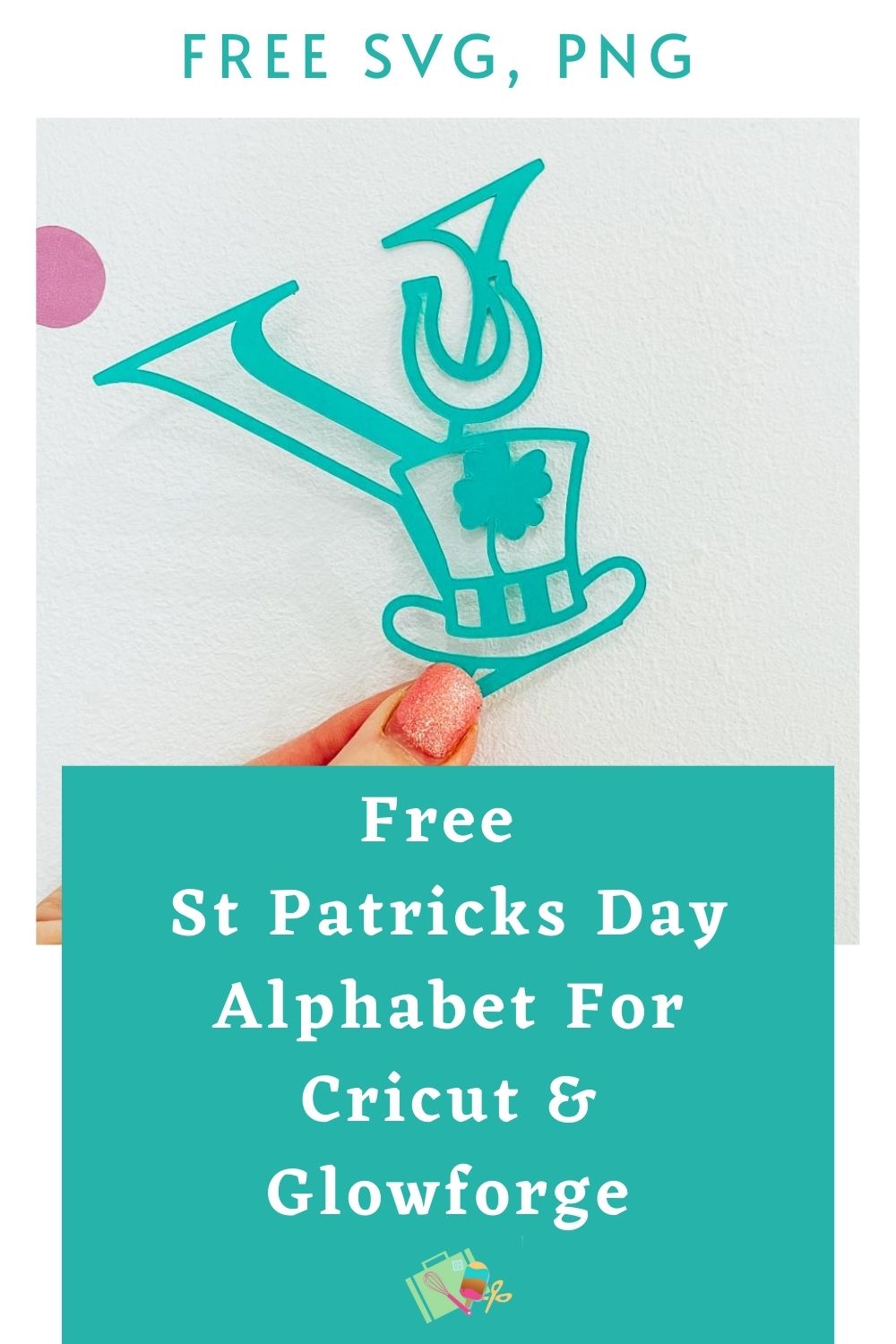 Free Downloadable St Patricks Day Alphabet PNG SVG Letters and Numbers