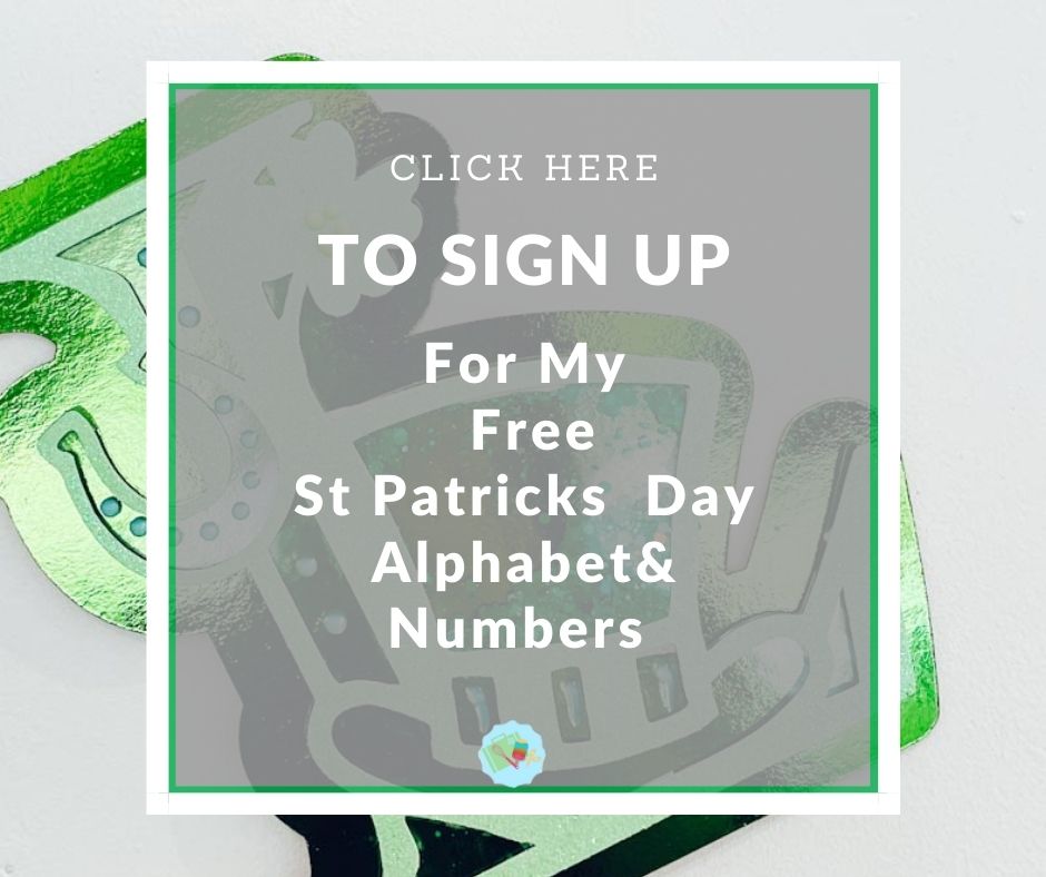 Free St Patricks Alphabet for Cricut, Glowforge and Silhouette -2