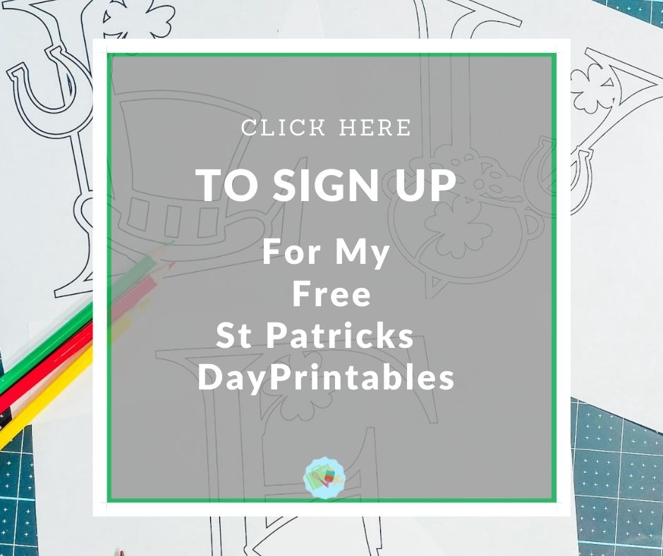 Sign Up For My Free St Patricks Day Coloring printable's