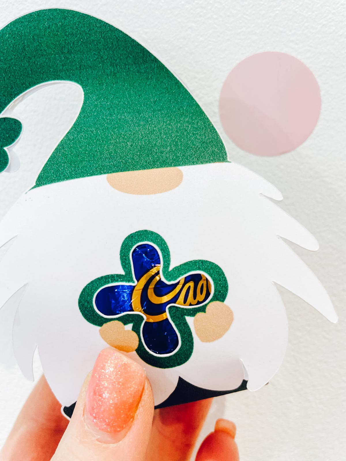 Printable St Patricks Day Candy Holder