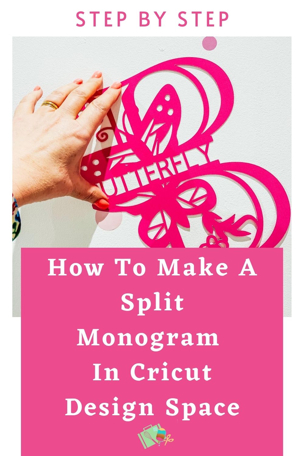 How to make a split Monogram in Cricut Design Space