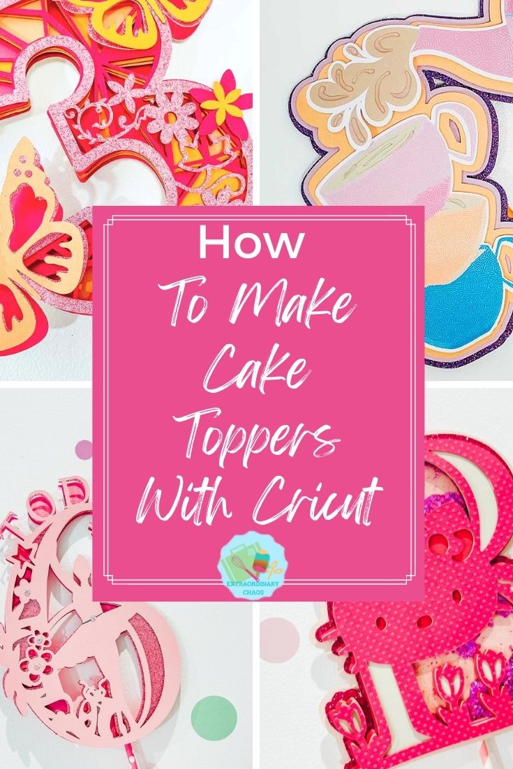 How to make layered cake toppers with Cricut Design Space-2