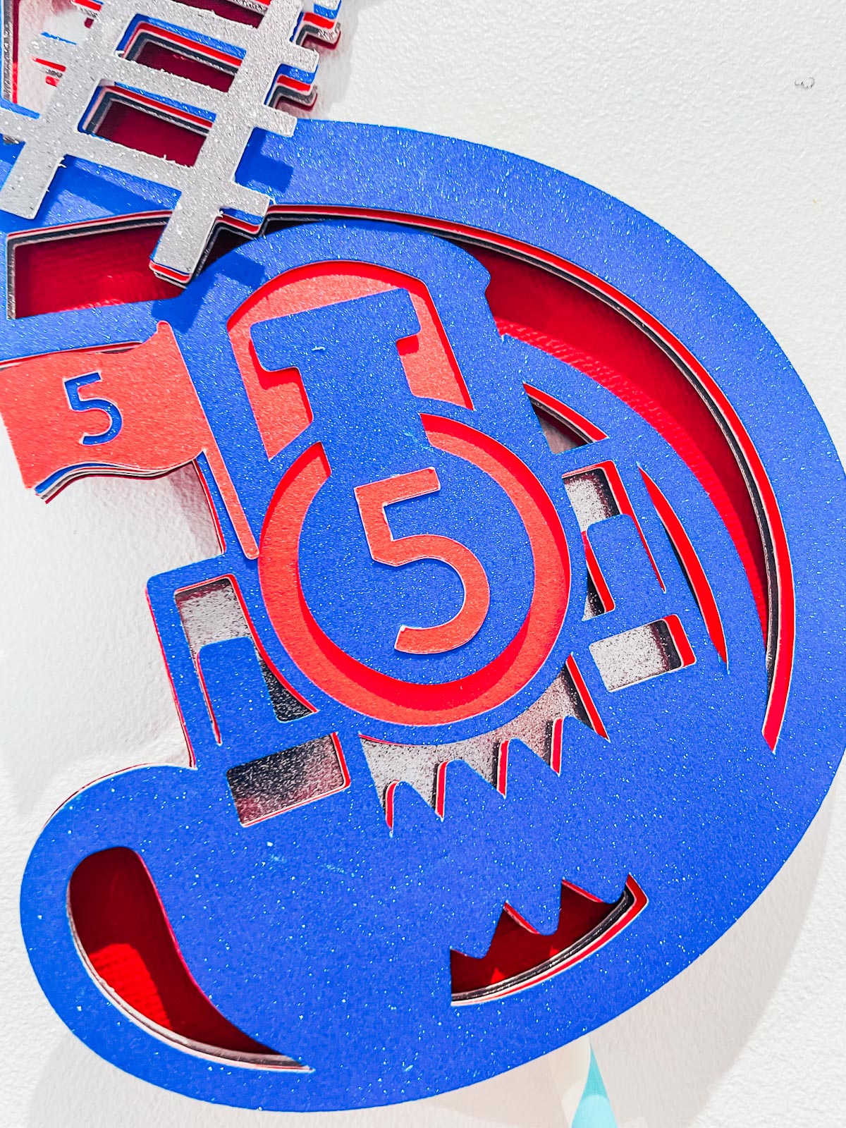 Themed letters and numbers for kids crafting