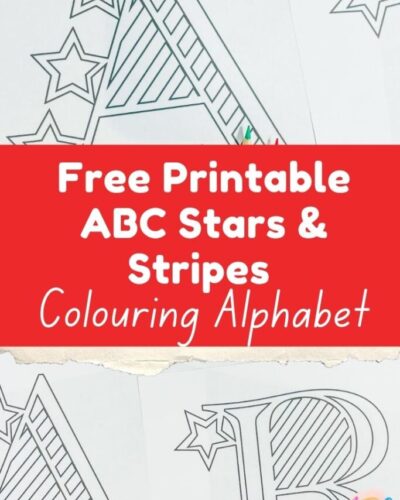 4th Of July Coloring Pages Alphabet Letters And Numbers