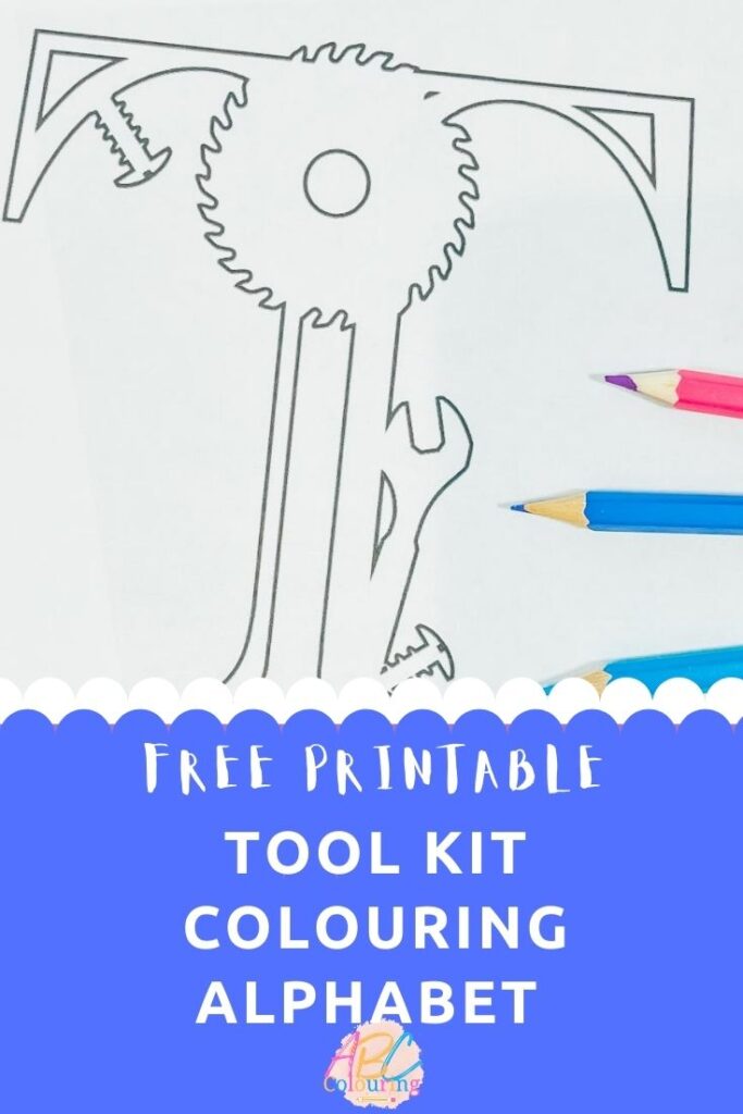 Free Tool Kit ABC Colouring Alphabet and numbers