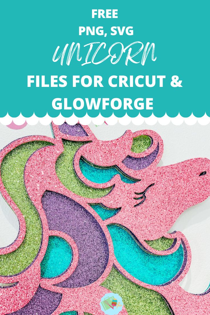 Free Cricut Unicorn Files for Cricut and Glowforge
