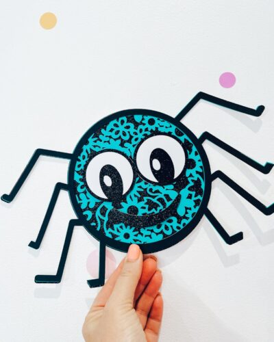 Free Cute Layered Spider SVG For Halloween