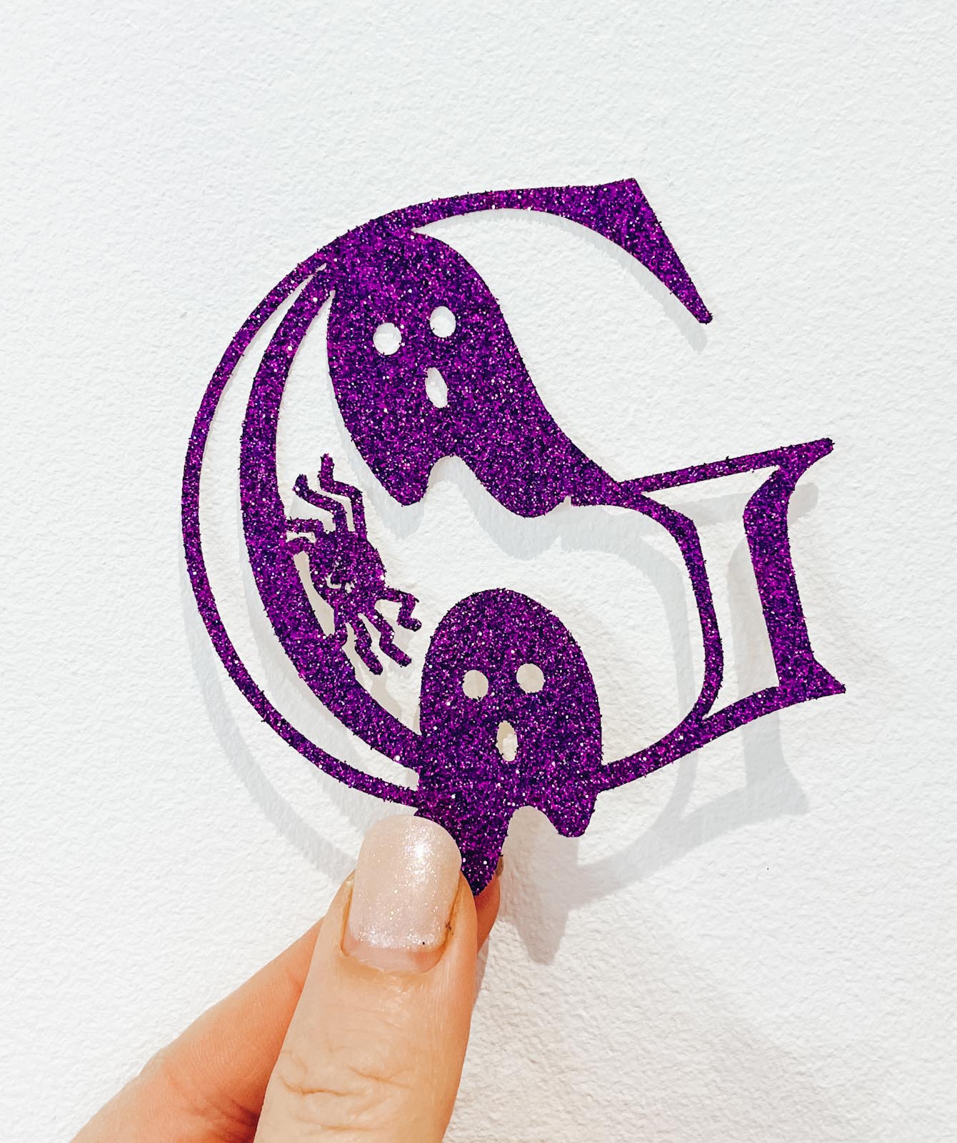 Free Spooky Ghost Halloween SVG Alphabet and Numbers
