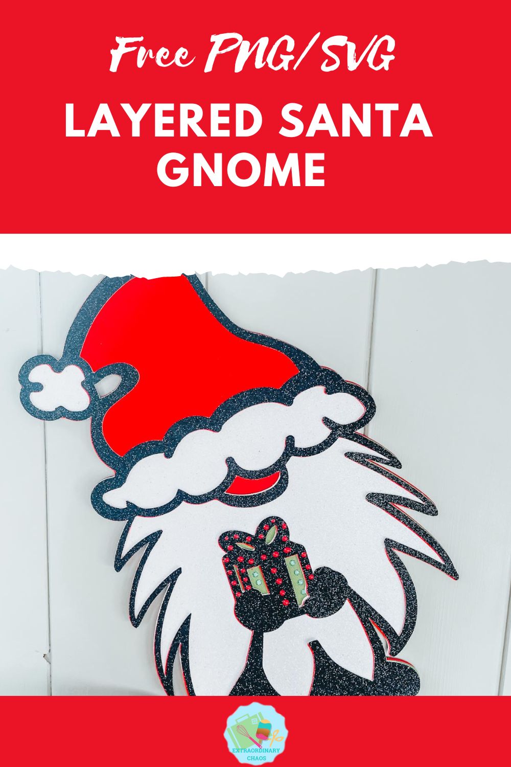 Free Layered Santa Gnome