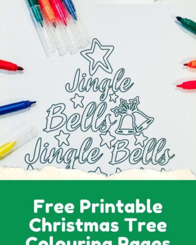 Free Christmas Tree Colouring Pages