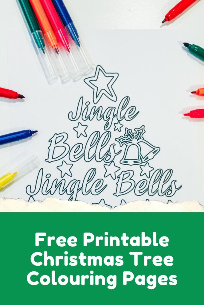 Free Printable Christmas Tree Colouring Pages