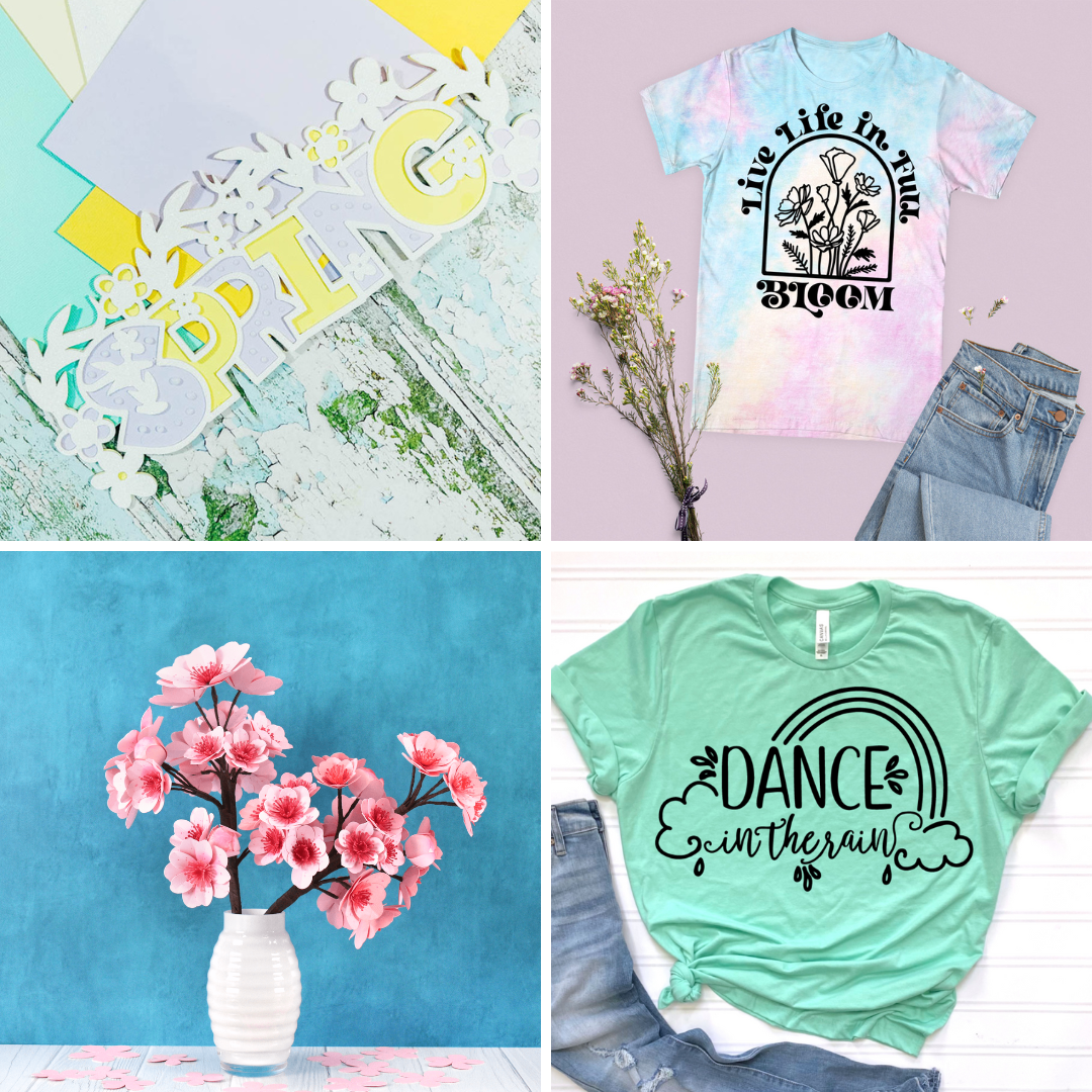 free Spring SVG Files For Spring Crafts with Cricut and Silhouette