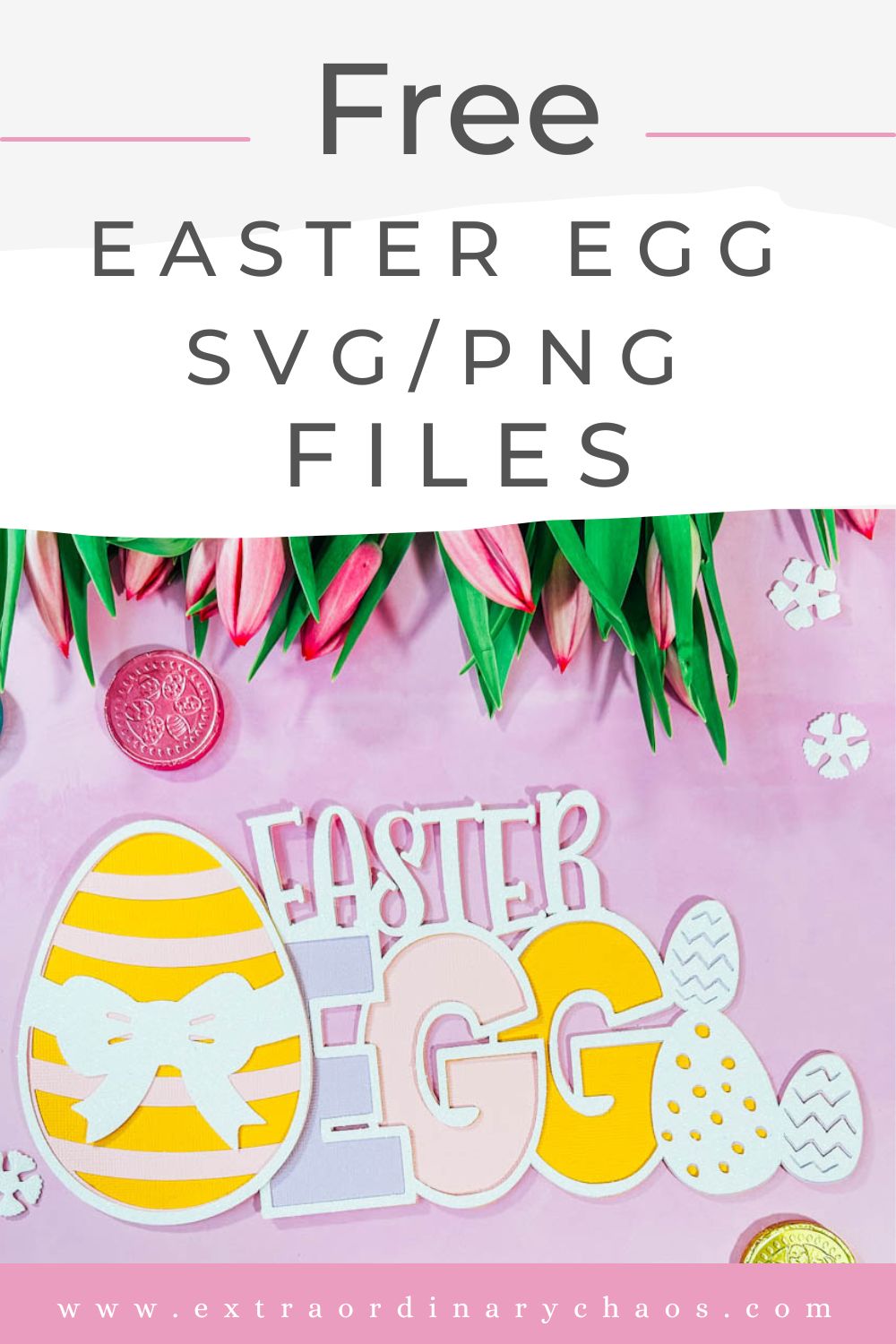 Free Easter Egg SVG file for Cricut and Silhouette forEaster crafts and scrapbooking