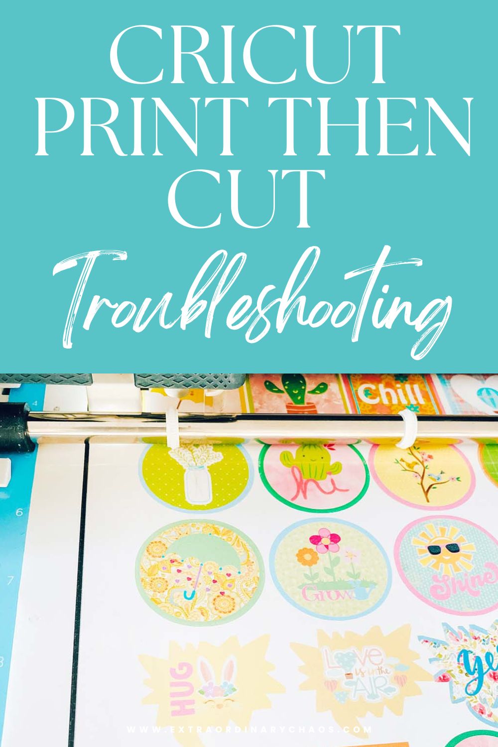 Cricut Print then cut troubleshooting