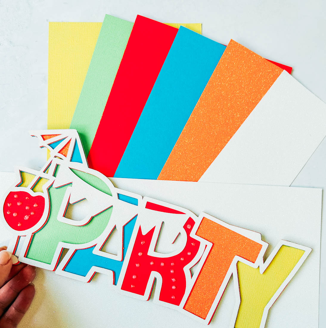 Free Party SVG For Cricut and Silhouette for scrapbooking for crafting