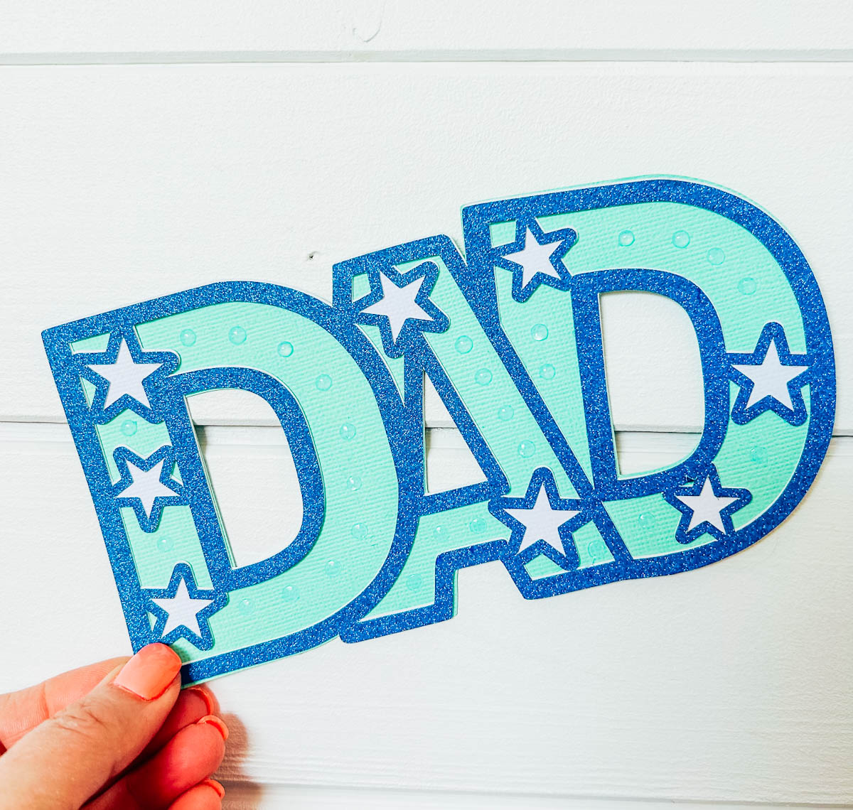 Dad SVG for Fathers Day cards and scrapbooking