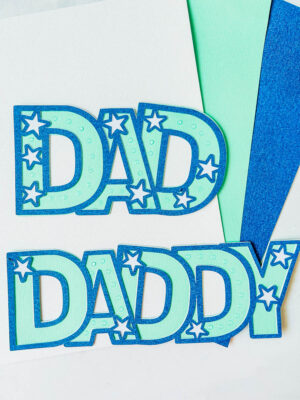 Free Daddy And Dad SVG For Cricut