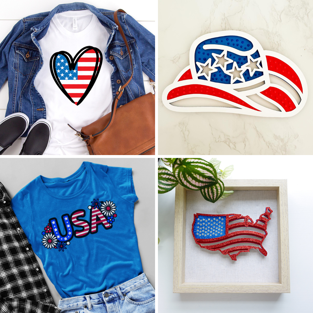 Amazing USA Patriotic SVG Files By Some Incredible Crafters.