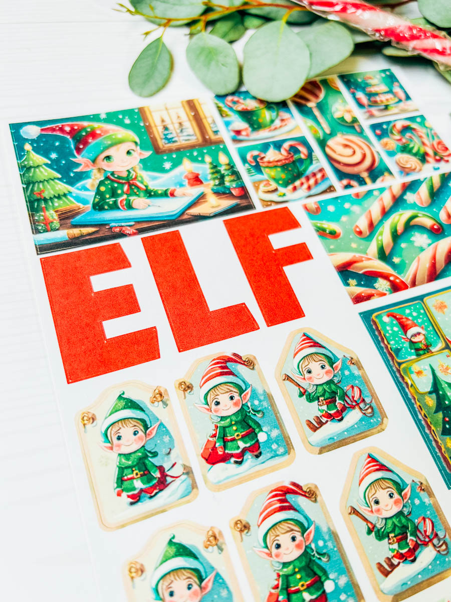 Elf on the Shelf Stickers
