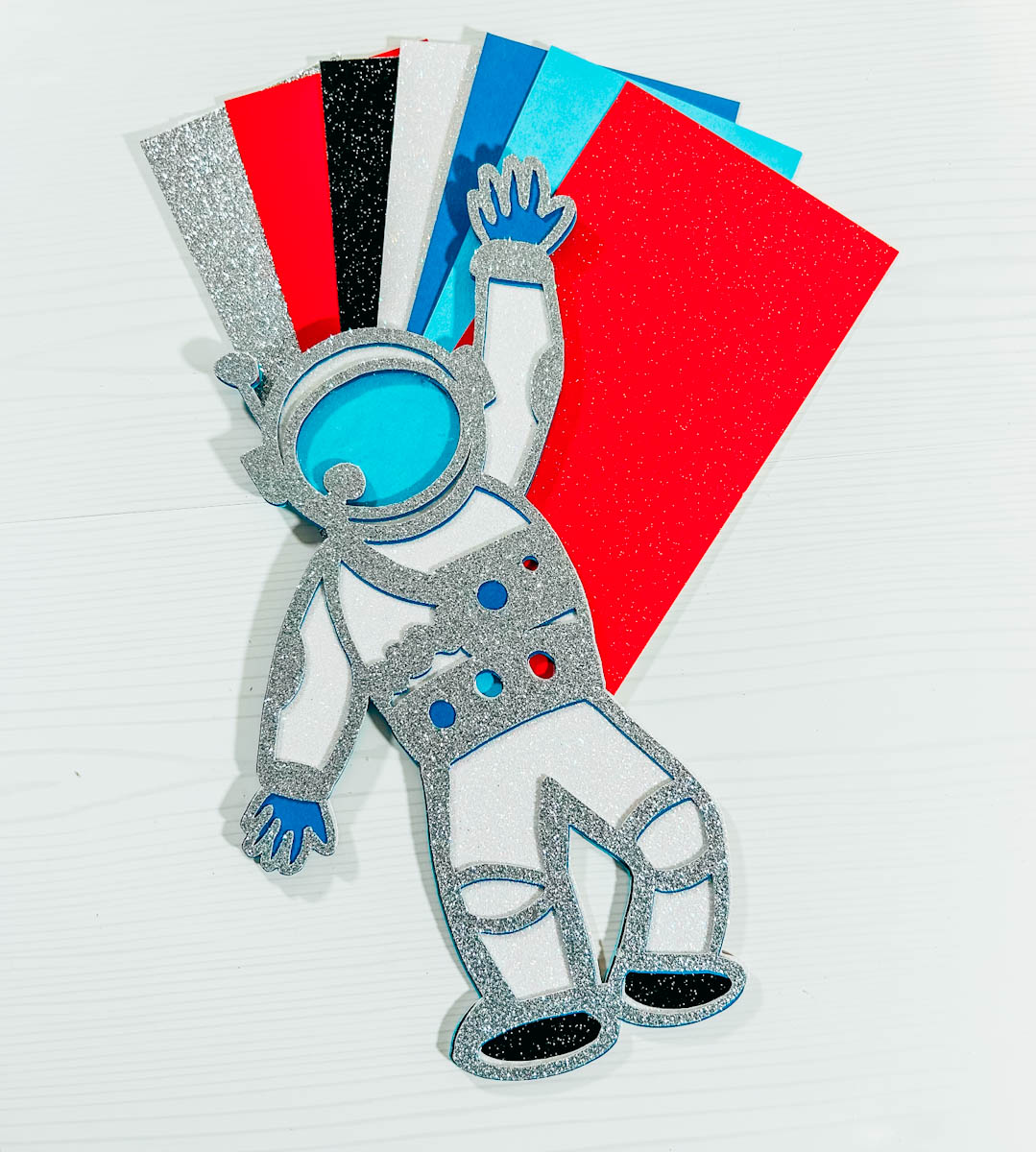Free downloadable SVG PNG layered Spaceman