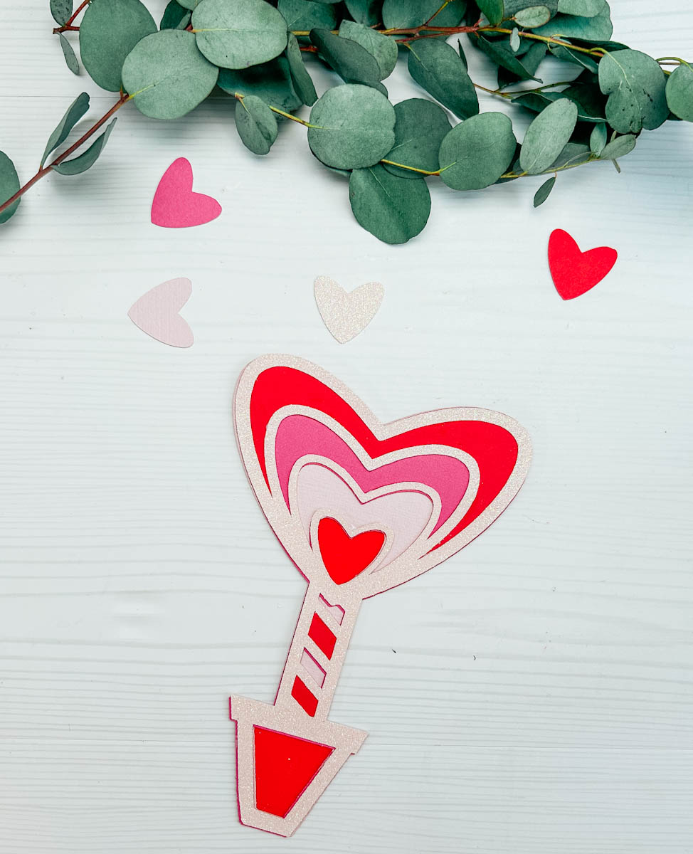 Free Valentines heart Svg for Cricut and Silhouette