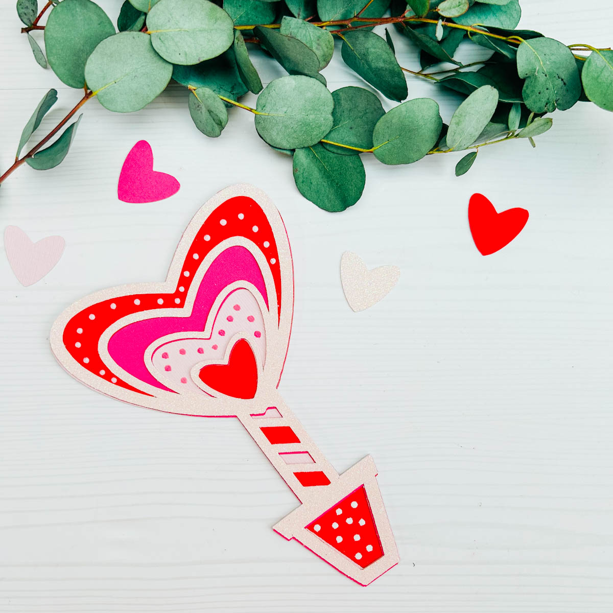 Free Valentines heart treeSvg for Cricut and Silhouette