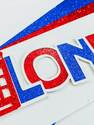 Free Layered London SVG For Scrapbooking